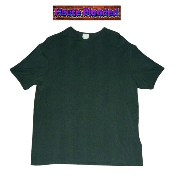 Armani Collezioni Designer Couture Classic Black Tee Shirt Soft Modal Basic Sz M - Picture 1 of 4